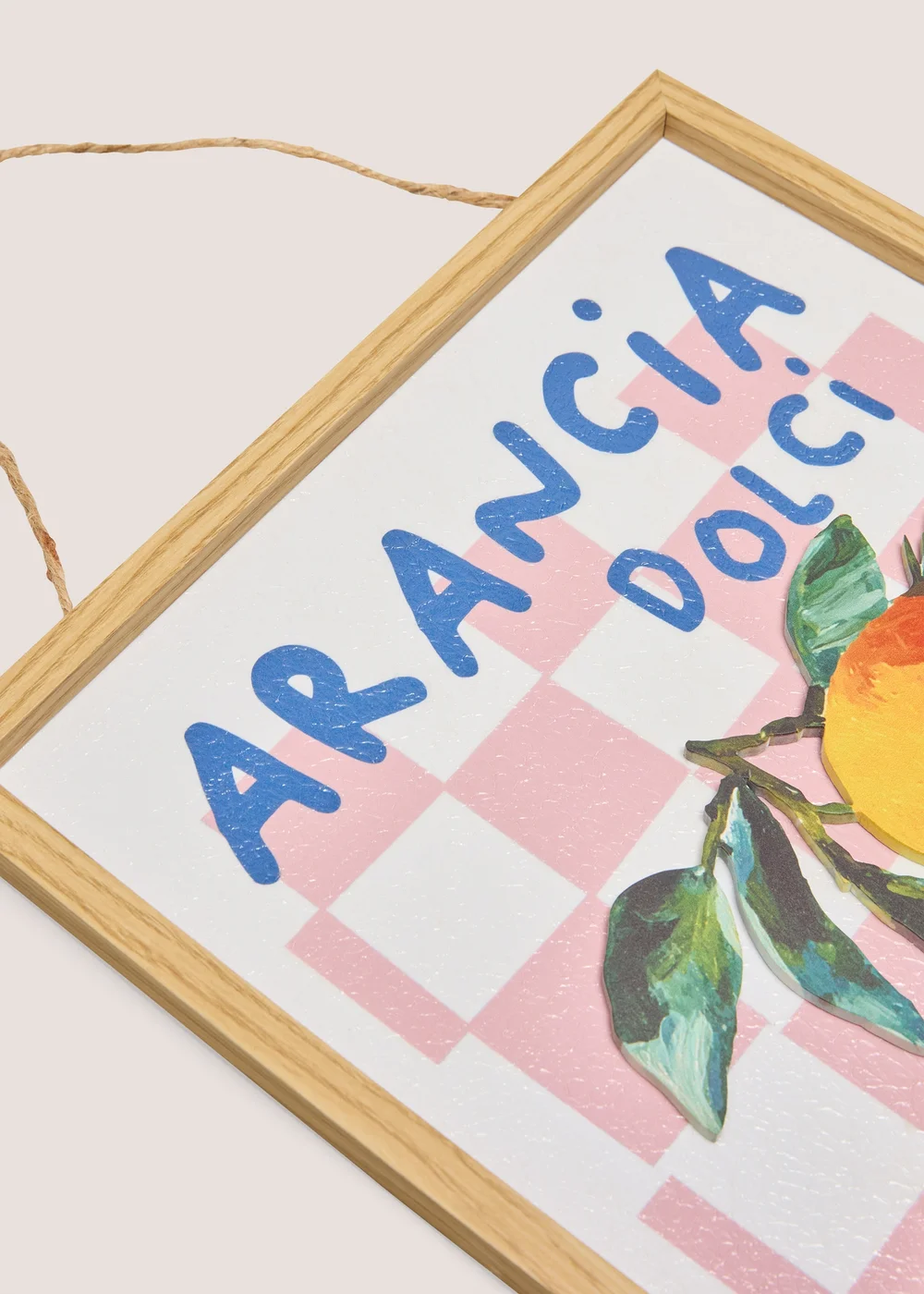 Apulia Orange Wall Art Image 2