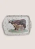 Highland Cow Tea Tray Image 1