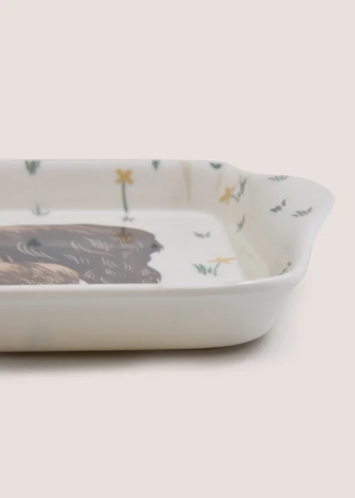 Highland Cow Tea Tray Image 2