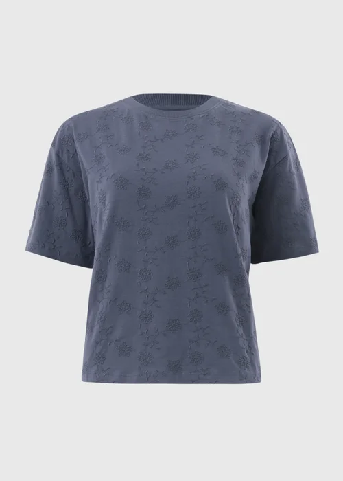 Slate Embroidered Box Top - Small Image 3