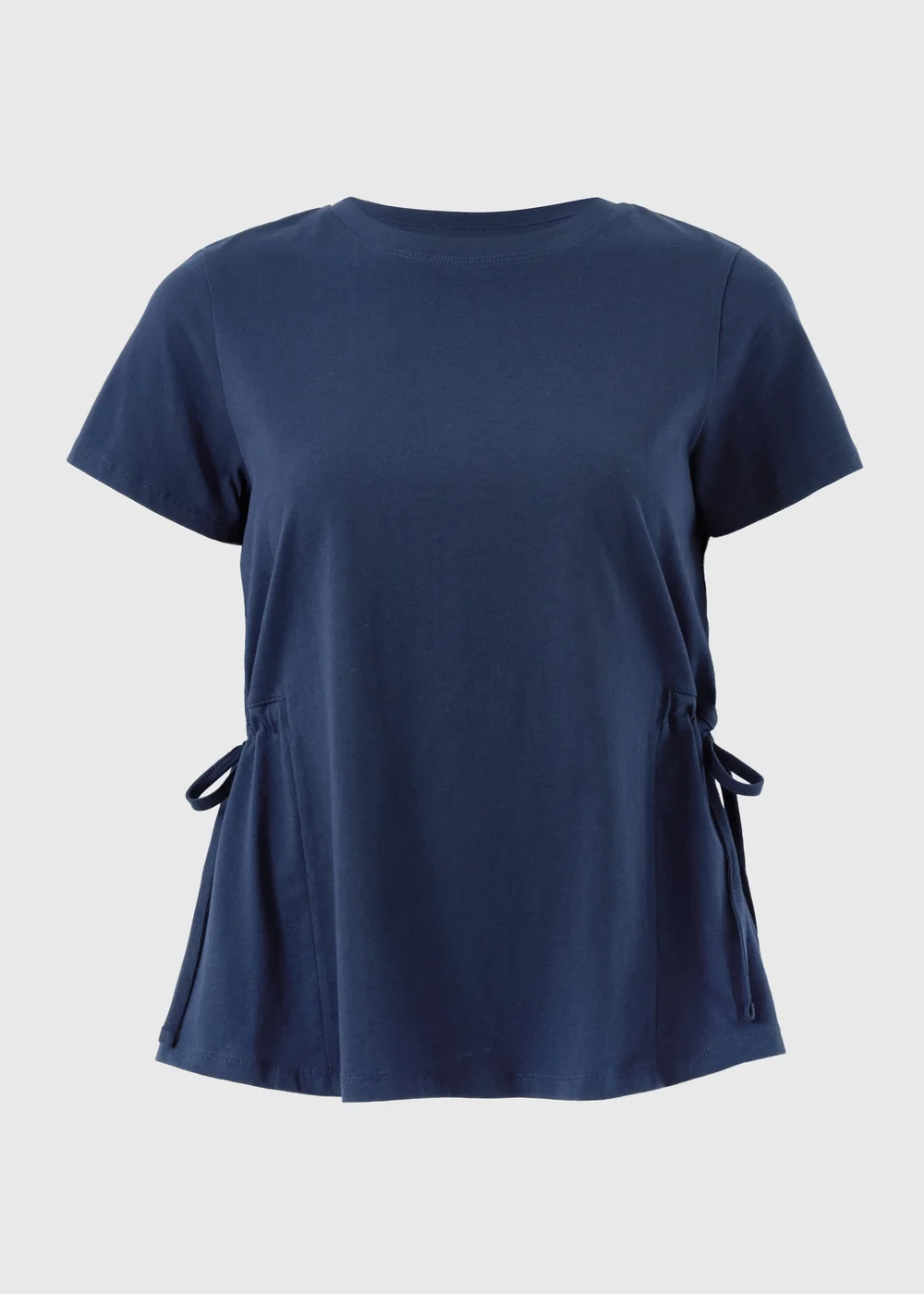 Navy Tie Side T-Shirt - Small Image 1