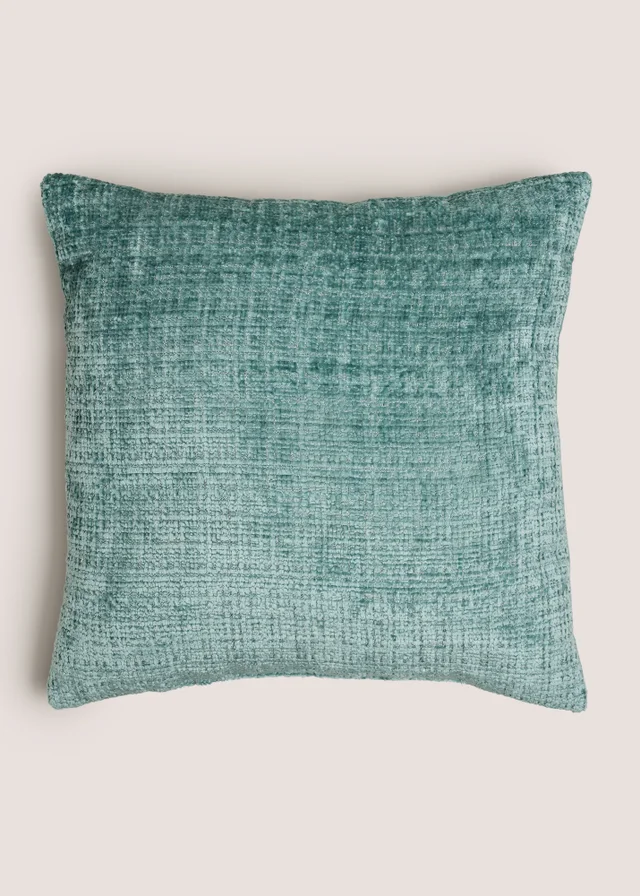 Blue Textured Cushion