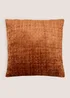 Orange Textured Cushion Image 1
