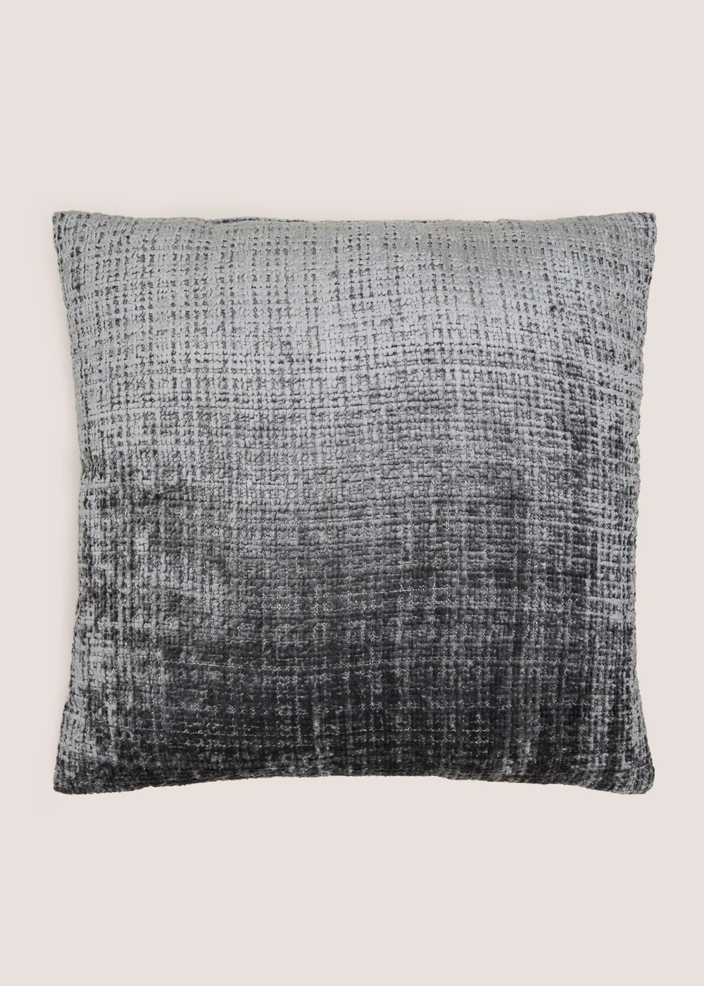 Charcoal Textured Cushion Image 1
