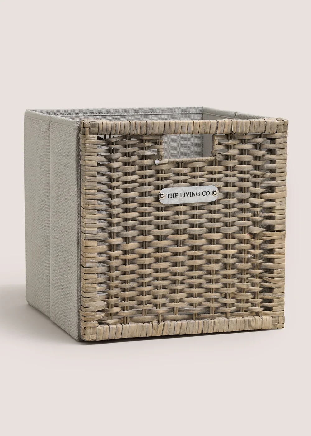 Grey Living Co Collapsible Laundry Basket Image 1
