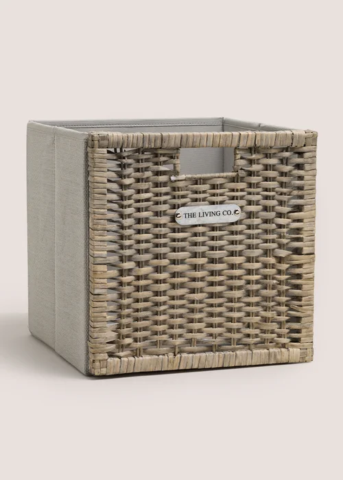 Grey Living Co Collapsible Laundry Basket Image 1