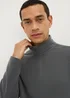 Souluxe Grey 1/4 Zip Base Layer Fleece - Small Image 2