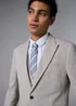 Taylor & Wright Langham Stone Herringbone Slim Fit Suit Jacket - 34 Chest Short Image 2