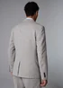Taylor & Wright Langham Stone Herringbone Slim Fit Suit Jacket - 34 Chest Short Image 3