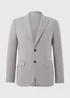 Taylor & Wright Langham Stone Herringbone Slim Fit Suit Jacket - 34 Chest Short Image 4