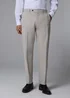 Taylor & Wright Langham Stone Herringbone Slim Suit Trousers - 26 Waist 29 Leg Image 1