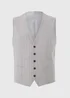 Taylor & Wright Langham Stone Herringbone Suit Waistcoat - Extra small Image 5