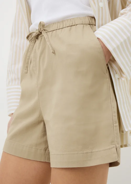 Camel Pull On Shorts - Size 12 Image 2