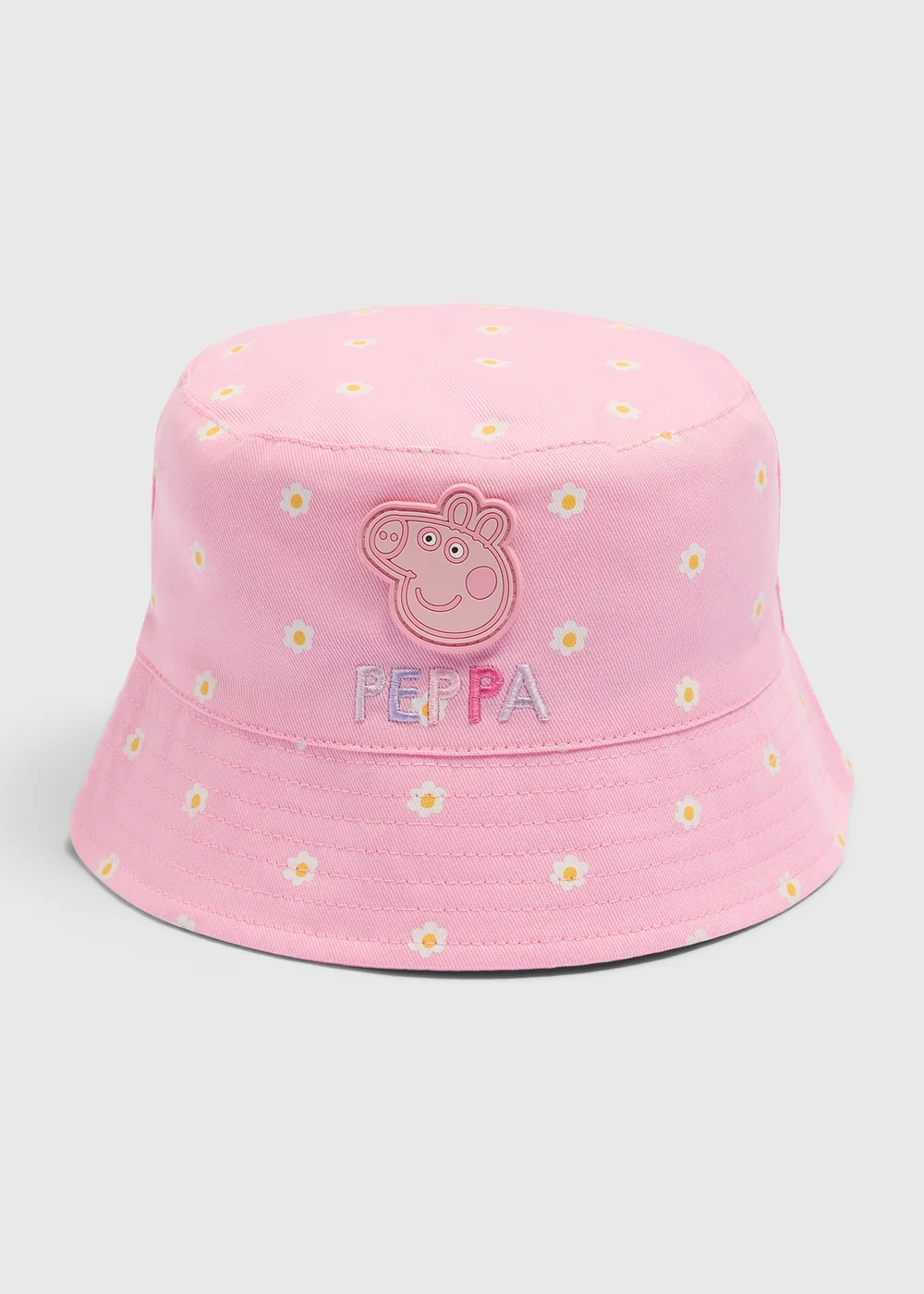 Peppa Pig Girls Pink Daisy Bucket Hat (3-6yrs) - Age 3 - 6 Years Image 1
