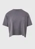 Souluxe Grey Embossed Slogan Sports T-Shirt - Small Image 4
