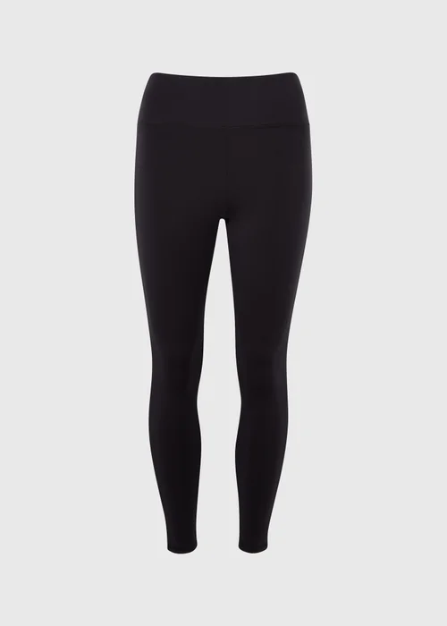 Souluxe Black Piped Gym Leggings - Size 8 Image 4