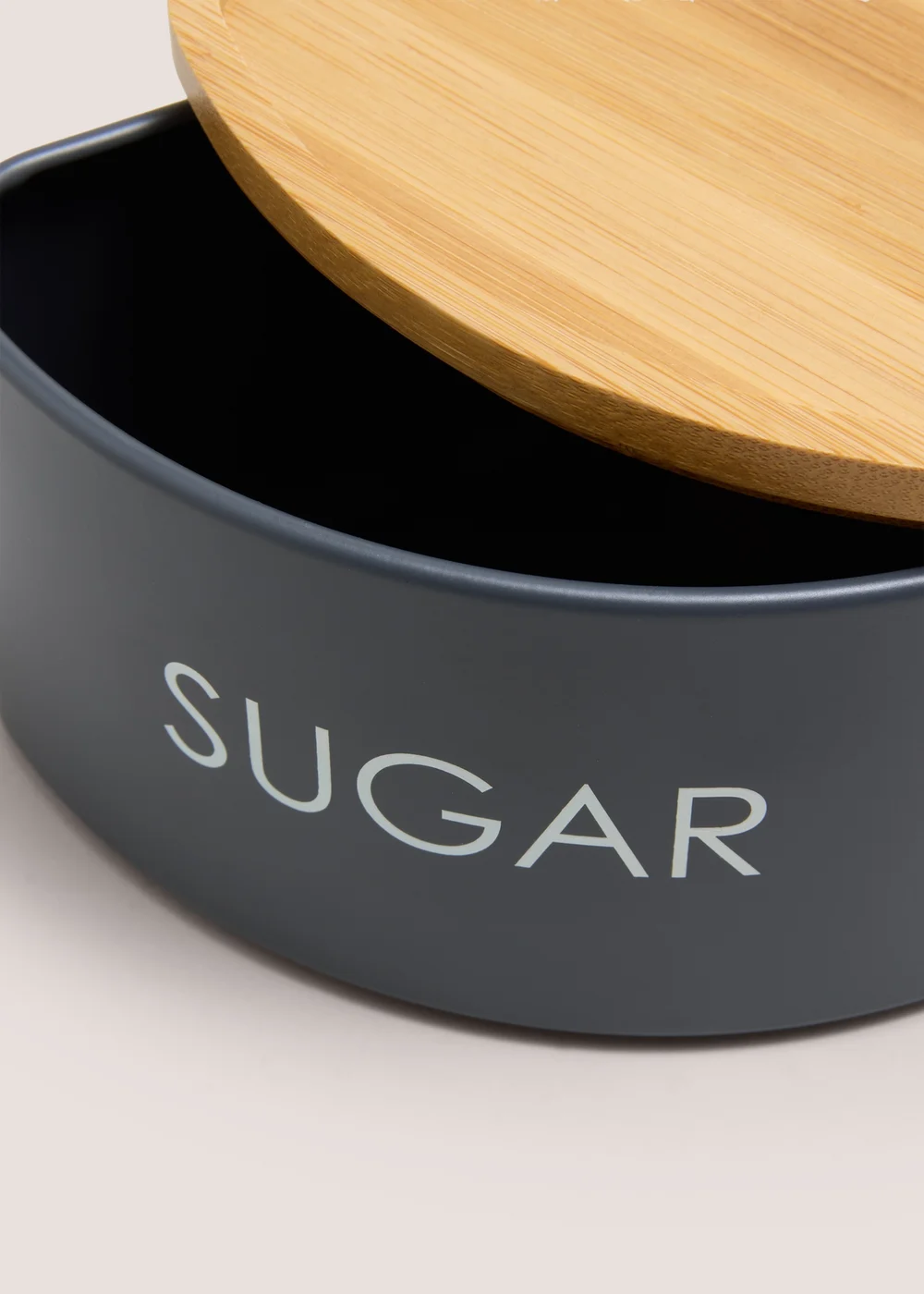 3 Piece Grey Corner Canisters Image 2