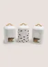 3 Piece Highland Cow Canisters Image 1