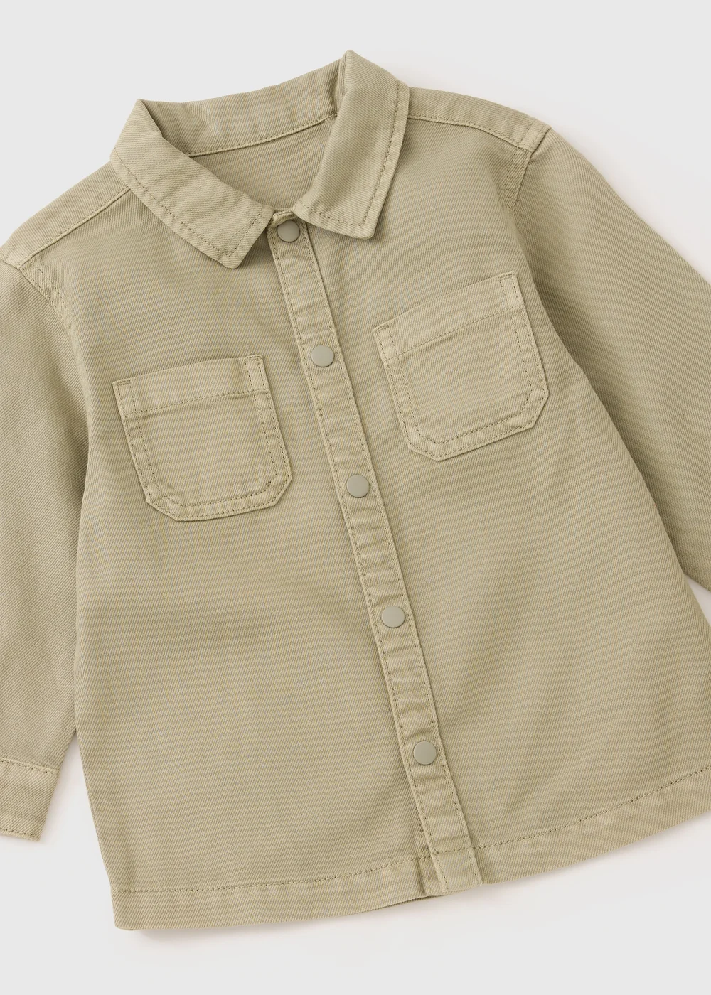 Boys Sage Woven Shacket (1-7yrs) - 1 to 1 half years Image 2