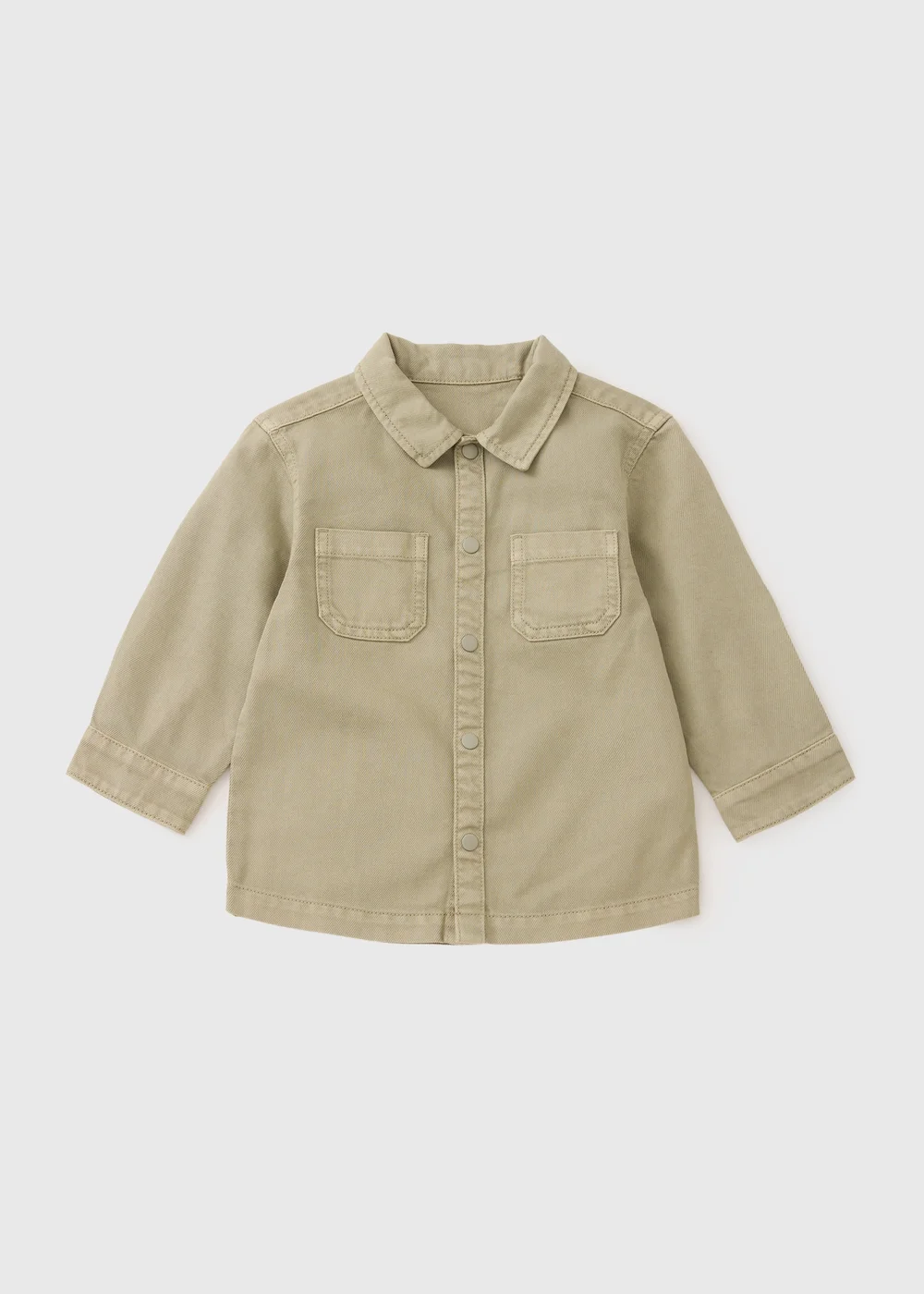 Boys Sage Woven Shacket (1-7yrs) - 1 to 1 half years Image 1
