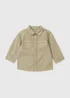 Boys Sage Woven Shacket (1-7yrs) - 1 to 1 half years Image 1