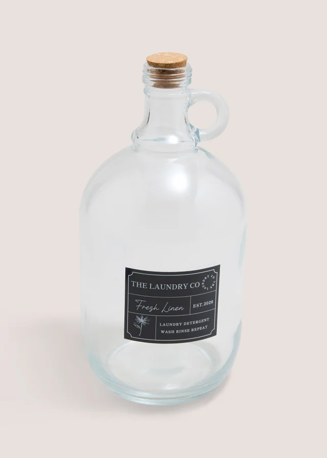 The Laundry Co Clear Bottle