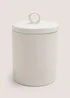 Stoneware Laundry Jar Image 1
