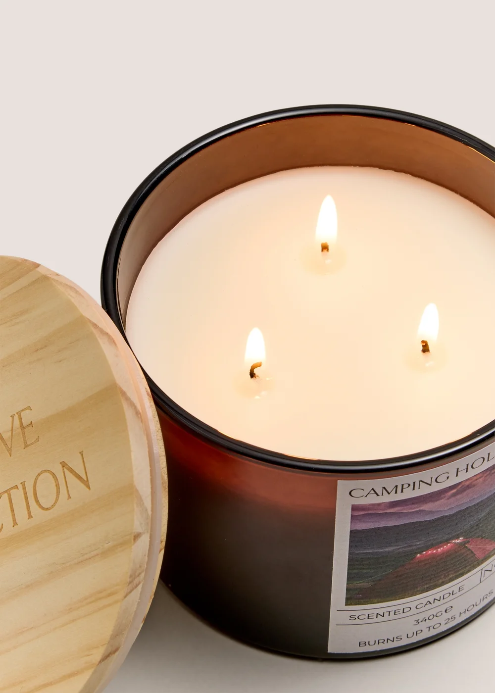 Camping Holiday Candle Jar Image 2