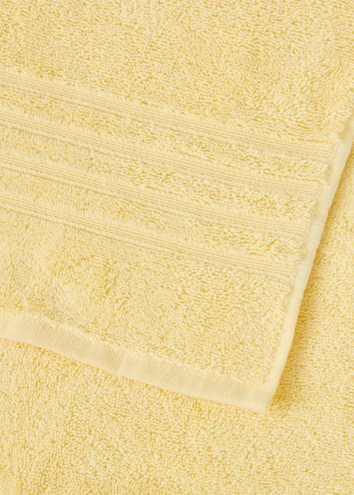 Yellow 100% Egyptian Cotton Towels - Hand Towel Image 2