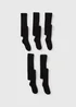5 Pack Girls Black Soft Tights (2-13yrs) - Age 2 - 3 Years Image 1