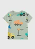 Boys Sage Vehicle T-Shirt (1-7yrs) - 1 to 1 half years Image 1