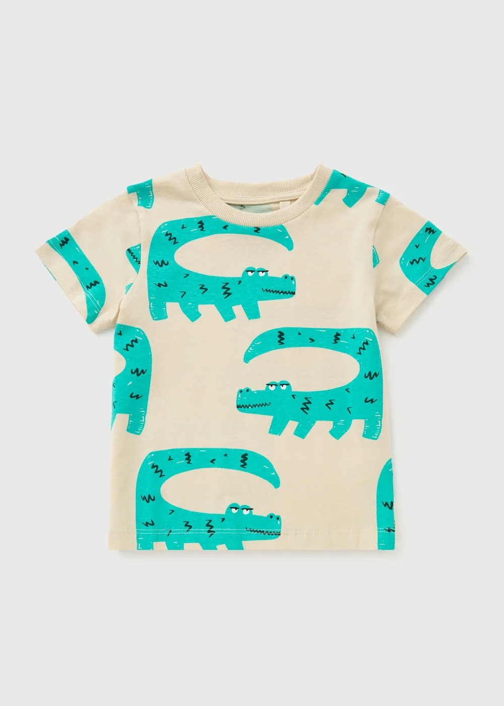 Boys Stone Croc T-Shirt (1-7yrs) - 1 to 1 half years Image 1