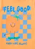 Boys Orange Feel Good Slogan T-Shirt (1-7yrs) - 1 to 1 half years Image 2