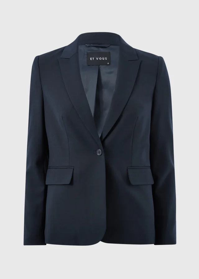 Et Vous Navy PVL Co Ord Blazer