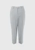 Et Vous Grey Marl PVL Tapered Co Ord Trousers - Size 08 29 leg Image 1