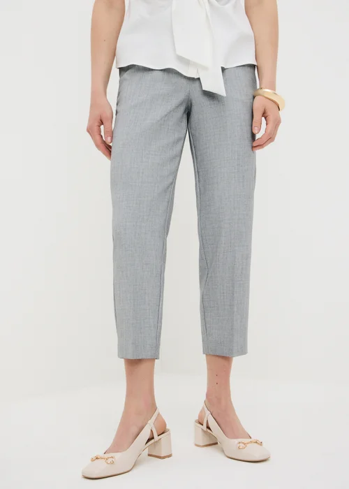 Et Vous Grey Marl PVL Tapered Co Ord Trousers - 22 S Image 2