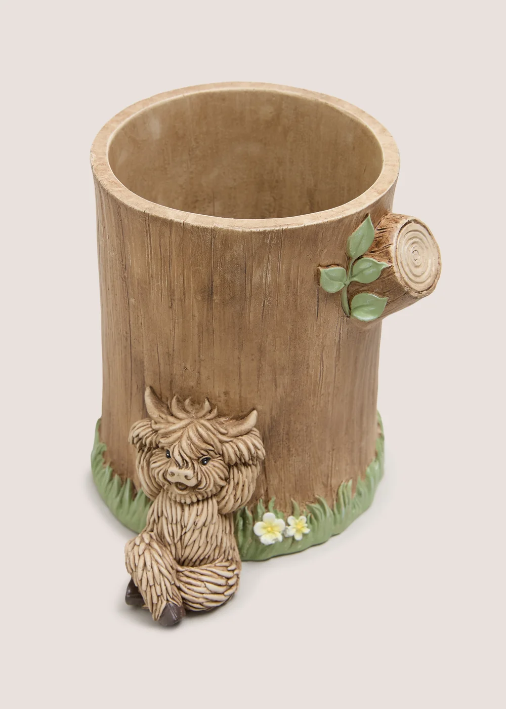 Highland Cow Utensil Holder Image 2