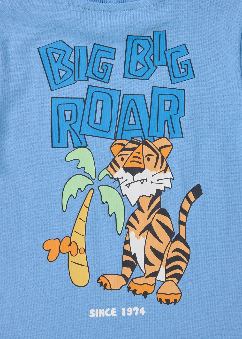 Boys Blue Tiger T-Shirt (1-7yrs) - 1 to 1 half years Image 2
