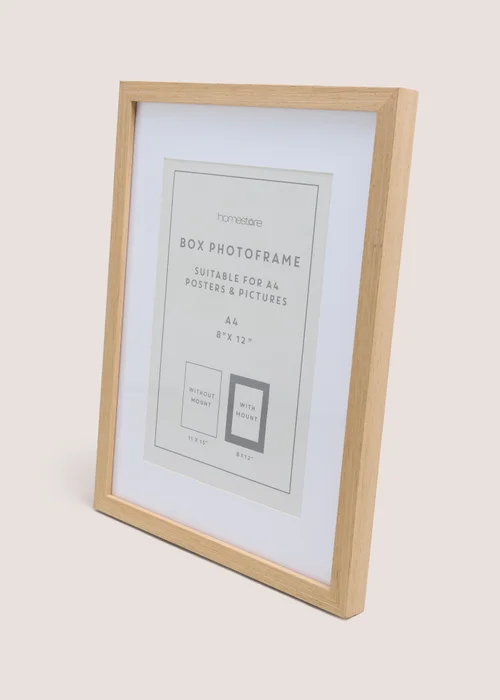 Wood Box Frame Image 1