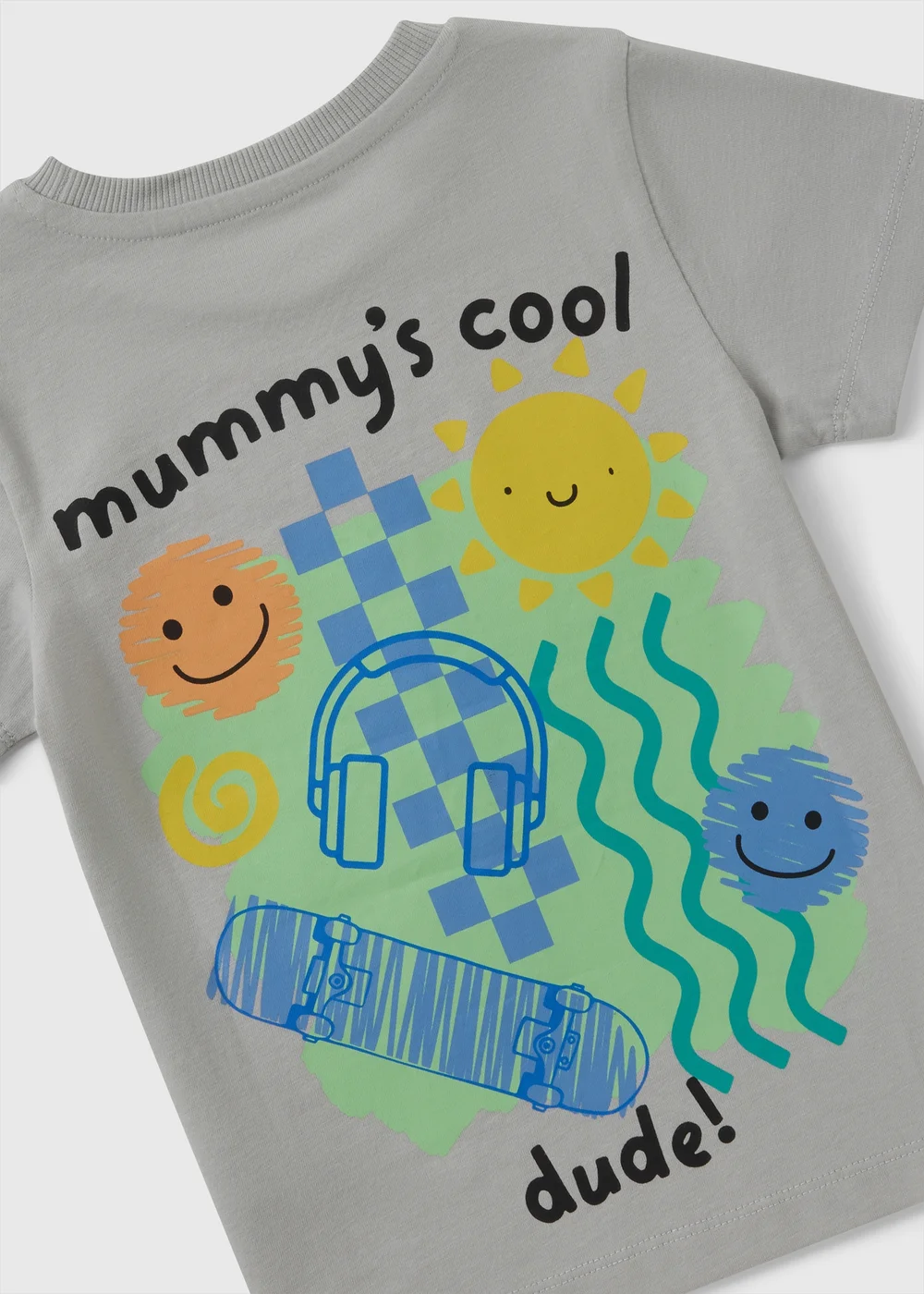 Boys Grey Mummy's Cool Dude T-Shirt (1-7yrs) - 1 to 1 half years Image 2
