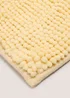Butter Yellow Chenille Bath Mat Image 2