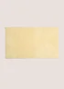 Butter Yellow Chenille Bath Mat Image 1