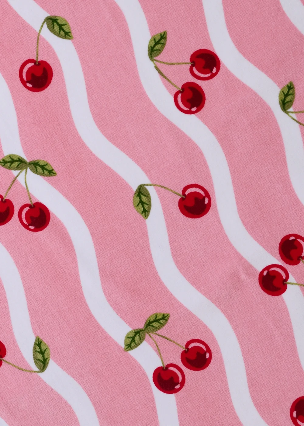 Pink Cherry Beach Towel Image 2