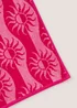 Pink Sun Jacquard Beach Towel Image 2