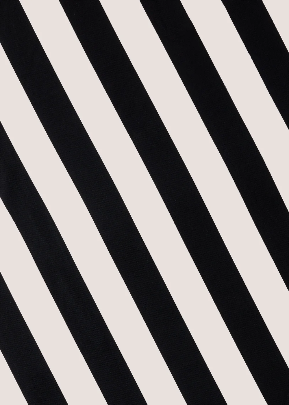 Black Stripe Beach Towel Image 2