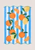 Sorrento Orange & Lemon Tea Towel Image 1