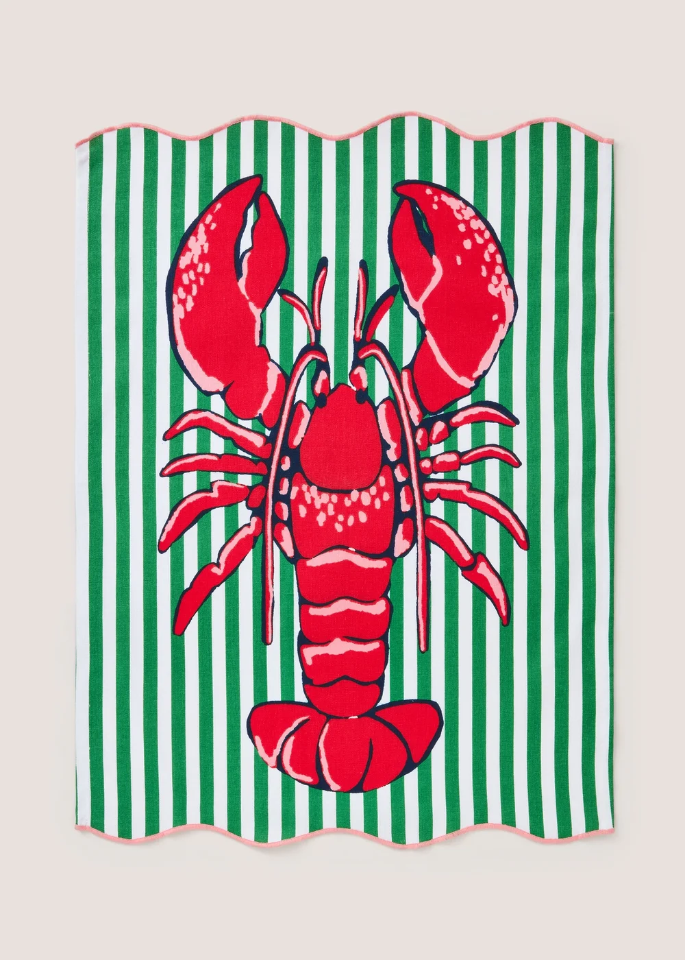 Sorrento Lobster Tea Towel Image 1