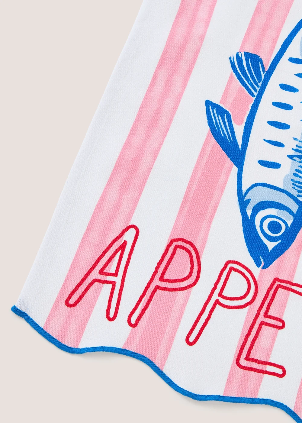 Sorrento Sardine Tea Towel Image 2