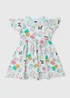 Peppa Pig Girls Blue Frill Jersey Dress (1-5yrs) - 1-1.5 Yrs Image 1