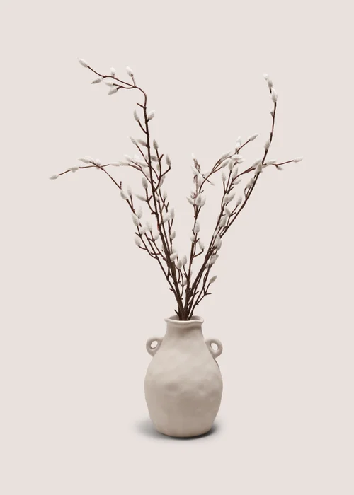 Cream Bunny Tails In Pot Image 1